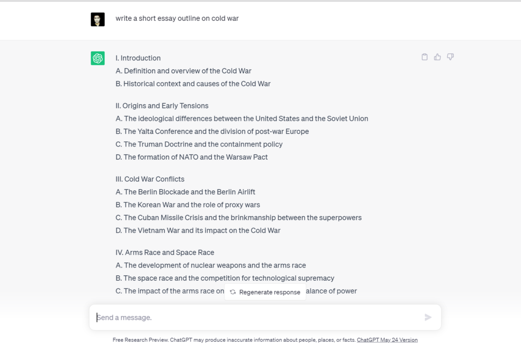 how to use chatgpt to write an essay